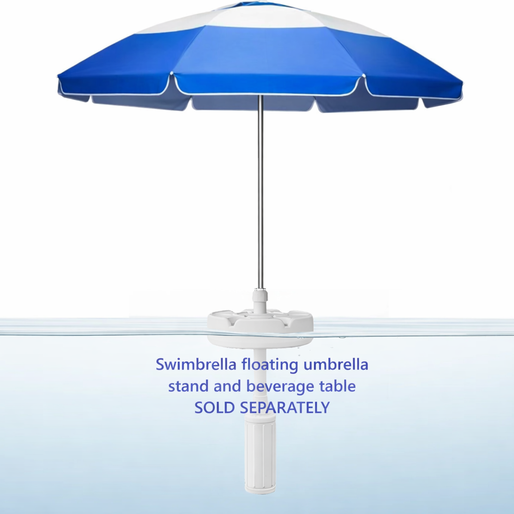 Swimbrella™ Ultra-Light Floating Pool Umbrella Shade (7ft Diameter)