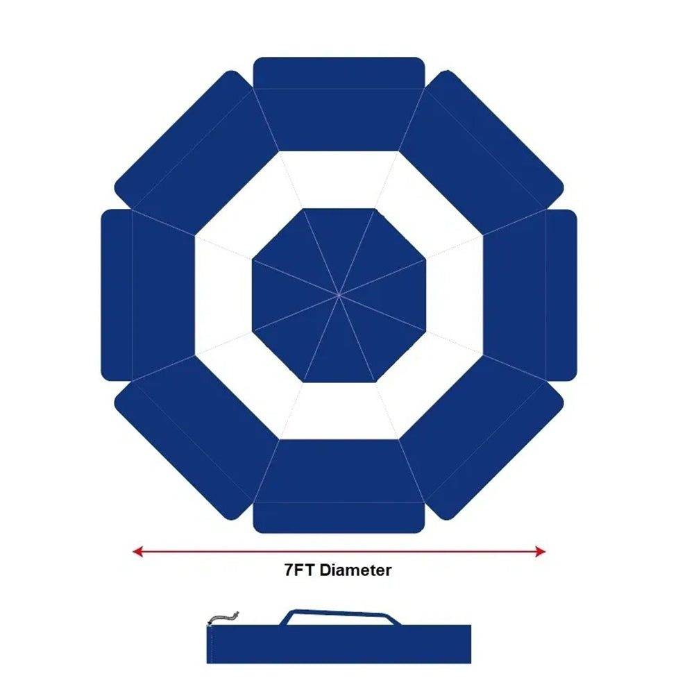 Swimbrella™ Ultra-Light Floating Pool Umbrella Shade (7ft Diameter)